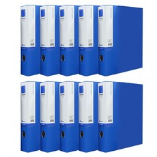 Youngoh 合紙D型環活頁夾 A4 7cm, 藍色, 10個