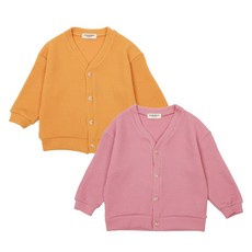 레인보우키즈 아동용 데일리 니트 가디건 2종 세트