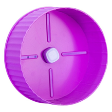 Yoreongae 小動物單色低噪音滾輪 21cm, 1個, 紫色