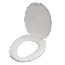 WATOS 圓形大型馬桶座圈 + 馬桶蓋套組 WSP161, 混合色, 1套