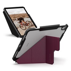 유에이지 에센셜 아머 태블릿 케이스, 와인, 1개