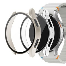 스페이스쉴드 갤럭시 워치 호환 올인원 케이스 40mm 2p, 스타라이트 + 투명, 2개