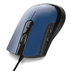 MiCRONiCS WARP RGB 電競滑鼠 WARP WM2, 海軍藍