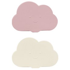 ange Gooreumi 多功能球 2件組, 1套, 粉紫色, 奶油米色