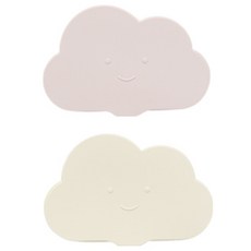 ange Gooreumi 多功能球 2件組, 1套, 米粉色, 奶油米色