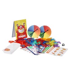 Kes.B 堅固創意遊戲透明字母積木組, 1個, 130件