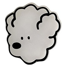 오프유 스마트폰 그립톡, 화이트푸들, 1개