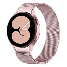 젤센 메탈 스트랩 밴드 시계줄 GM6 20mm 날개형, 핑크, 1개