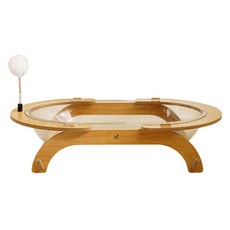 DING DONG PET 貓咪透明碗狀吊床, 1個, 混合色