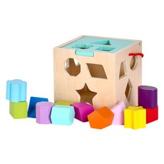 TOOKY TOY 拓客 形狀配對, 混合顏色, 1個