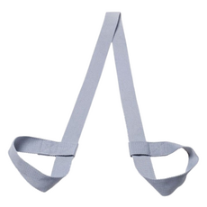 瑜珈墊泡棉軸帶, 灰色, 1個