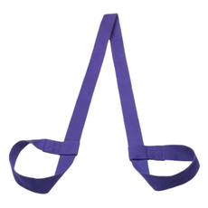 Marybellefunfunny 瑜珈墊 泡棉滾筒 背帶, 1個, 紫色