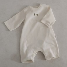 PEEKABOO Tree嬰兒長袖微厚連身褲裝