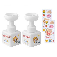 THE ZAKKA 花朵泡沫洗手機 250ml, 白色, 2個