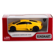 KiNSMAR 蘭博基尼 Murcielago LP640 壓鑄 KT5317, 1個, 黃色