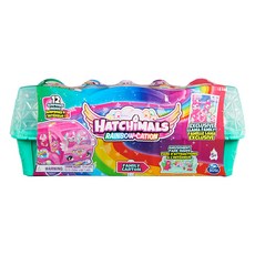 HATCHIMALS 魔法寵物蛋 彩虹家族公仔 駱馬 隨機出貨 6064445, 1個