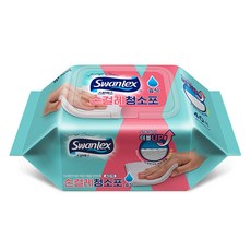 스완렉스 손걸레 청소포 70gsm 40p, 1개