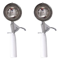 ITiLI 不鏽鋼冰淇淋按壓式挖勺, 6號, 2個