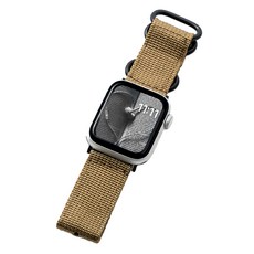 누아트 애플워치 호환 나일론 나토 밴드 스트랩, 베이지