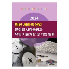 2024年尖端陶瓷產業各領域市場趨勢與潛力技術開發及企業現況, 韓國產業行銷研究所, 韓國產業行銷研究所
