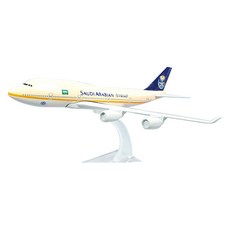 模型飛機 合金 成品 壓鑄 16cm, 33 沙烏地阿拉伯航空747, 1個