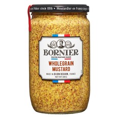 BORNIER 全粒芥末醬, 690g, 1個