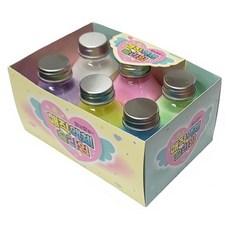 3000 魔術液體史萊姆 6件組, 淺綠色, 粉紅色, 藍色, 紫色, 白色, 黃色, 1套