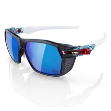 TAG eyewear Eyewear Raptor 002 鏡面鏡片太陽眼鏡 RT2-G002-107, Neon Korea 亮面 + 藍色鏡面, 1個