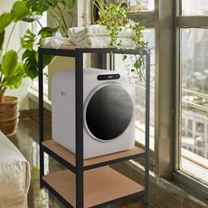 홈던트하우스 국내 제조 미니건조기 스탠드 선반, 블랙, 3단