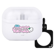 유스픽 반투명 스퀘어링 케이스, 45.행운부적 핑크부적, 1개, 갤럭시 버즈 3 / 프로 3 공용