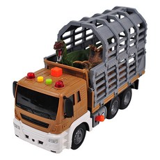 698 시티트럭 공룡 운송차 완구 MX0372505, 혼합색상, 1개