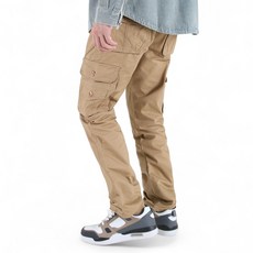 남성용 NP07 빈티지 면혼방 카고 팬츠