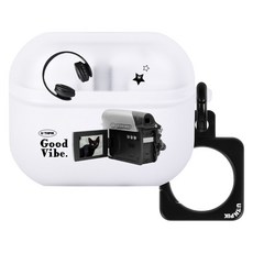 유스픽 반투명 스퀘어링 케이스, 49.모노무드 캠코더, 1개, 갤럭시 버즈 3 / 프로 3 공용