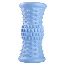 더지니유 발 팔 팔뚝 피트니스 필라테스 요가 마사지 폼롤러, 스카이블루, 1개