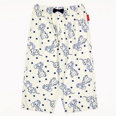 mollimelli friends 兒童迪士尼101忠狗圓點蜜桃絨家居褲