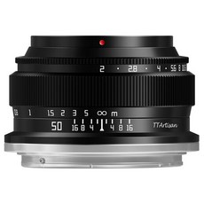 TTArtisan 銘匠 Nikon Z卡口全片幅鏡頭 50mm F2 黑色, 單一商品