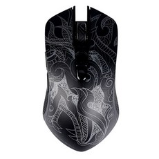 MONSTARGEAR Devilskill 遊戲有線滑鼠 AKM, 黑色