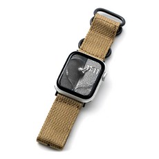 NUART Apple Watch適用尼龍NATO錶帶, 淺褐色