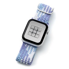 누아트 애플워치 호환 나일론 솔로루프 스트랩, 솜사탕, 1개