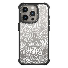 모란카노 임팩트 디자인 라인아트 휴대폰 케이스