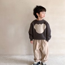 Arbe 兒童小熊針織衫