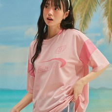 renoma 女性運動風網眼短袖防磨衣 RN-CS2E551-PK