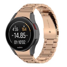 갤럭시워치 프리미엄 메탈 날개형 스트랩 20mm, 로즈골드, 1개