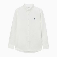 헤지스 남성용 버튼다운 긴팔 캐주얼 셔츠