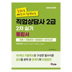 2024 혼잡 JOB 혼공으로 빠르게 합격하는 직업상담사 2급 2차 실기 통합서, 커리어빅