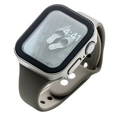 NUART Apple Watch 框架全覆蓋硬殼, 銀