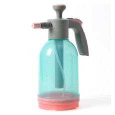 幫浦式一鍵按壓噴霧器 2L, 1個, 天藍色 + 粉紅色