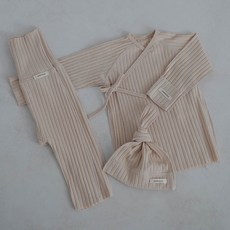 PEEKABOO 童款My嬰兒連身衣長褲帽子套裝