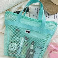 뷰레이터닷컴 콩알이 매쉬 비치 미니백