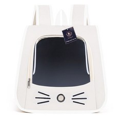 DING DONG PET 寵物潮流透明窗後背包, 1個, 混色